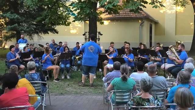 Nyáresti koncert a Csongrádi Fúvószenekarral - 2023.08.11.
